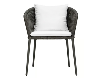 KNOT - Olefin rope chair with armrests by JANUS et Cie - view 3